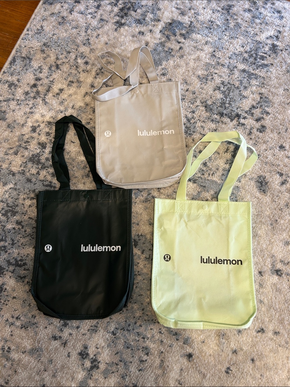 Set of Three Lululemon Bags